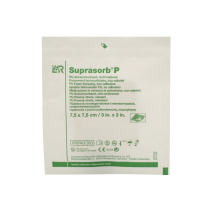 Suprasorb® P 7,5cmx7,5cm nieprzylepny 1 sztuka - poliuretanowy opatrunek piankowy