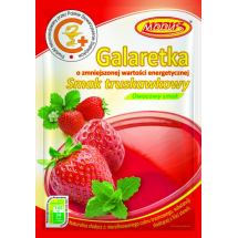 Galaretka o smaku truskawkowym 47g