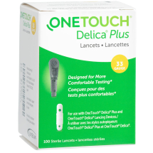 Lancety OneTouch®Delica® Plus 100 sztuk