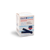 Paski do glukozy Glucosense 50 sztuk