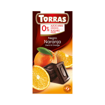 Czekolada Torras gorzka z pomarańczami 75g