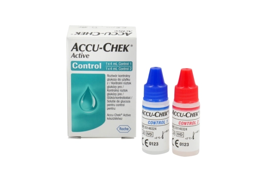Płyn kontrolny Accu Chek Active Glucose Control 2x4 ml